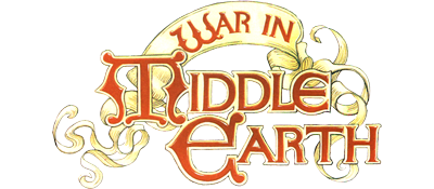 War In Middle Earth logo for Amiga